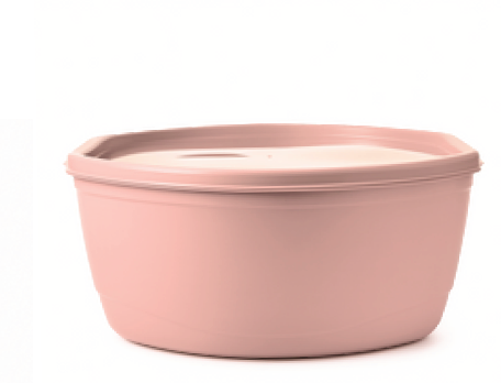 Pote redondo Easyplast rosa